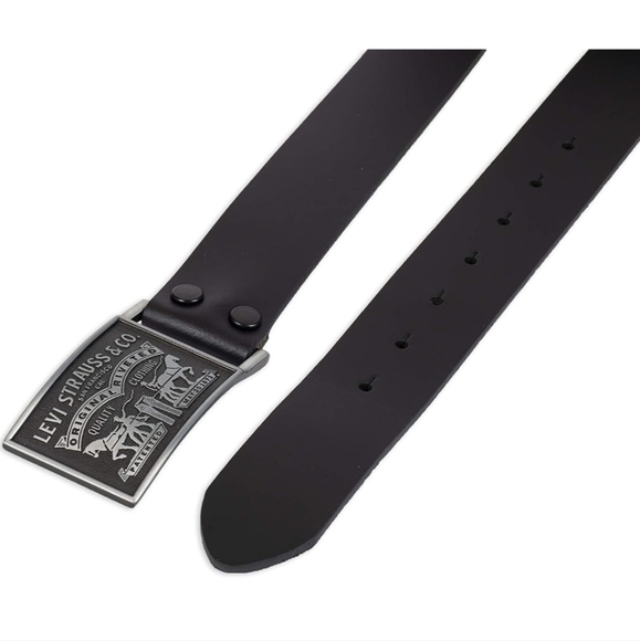 Levis Levi Strauss leather belt & belt buckle avail.Please ask if size available - Picture 3 of 7
